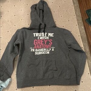 Grey's Anatomy Gray Hoodie